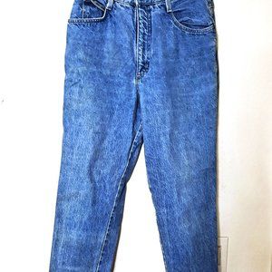 Vintage Bonjour Mom Jeans High Rise Tapered USA 13/14  Streetwear Retro Denim